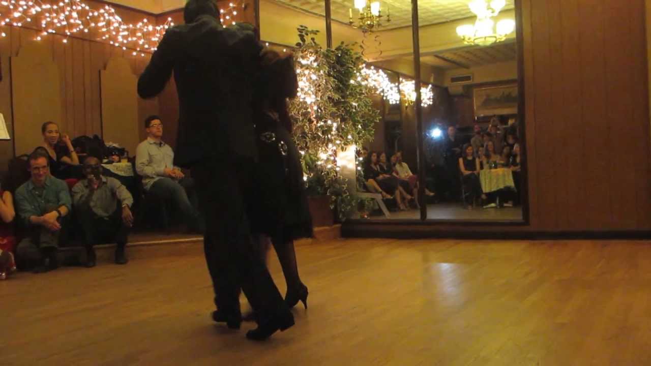 Carlos Paredes & Diana Giraldo at " La Milonga Rosa "