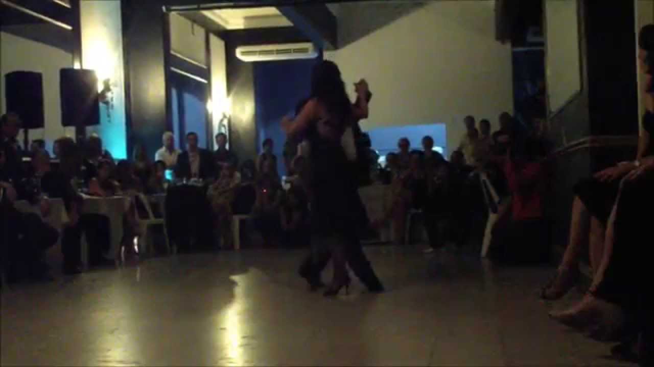 GERALDIN ROJAS y EZEQUIEL PALUDI en Milonga Nostalgias, SANTA FE. Abril 2014