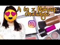 Alphabetical Order Makeup Challenge Doing My Makeup In A To Z Order Bhavya Sinha