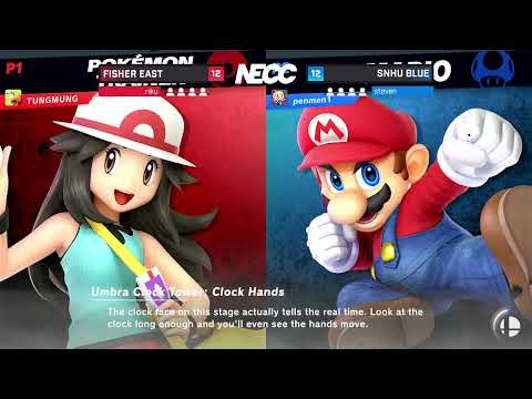 NECC Super Smash Bros. Ultimate Week 2 | SNHU Blue VS Fisher East