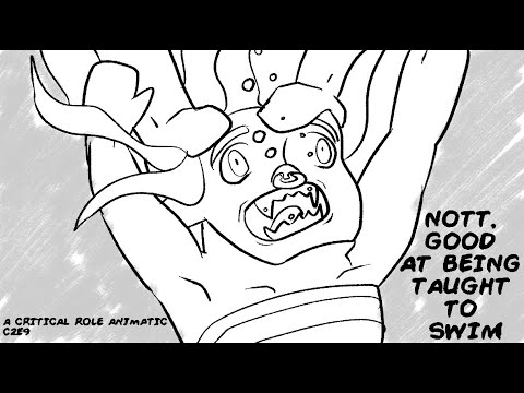 Nott, Good At Being Taught to Swim | Critical Role Animatic | C2E9