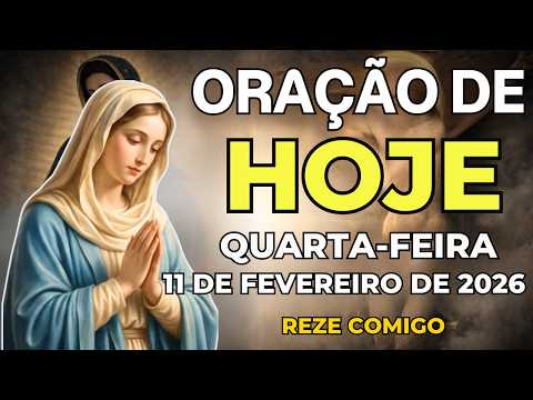 ORAÇÃO DE HOJE PODEROSA (11 DE FEVEREIRO) O SOCORRO DE DEUS CHEGA | SEGUNDA-FEIRA