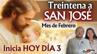 🔴🧺INICIA HOY DÍA 3 - TREINTENA A SAN JOSÉ 🪵| FEBRERO | TESTIMONIOS Canasto de SAN JOSÉ