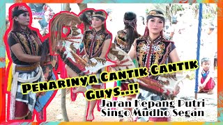 Download lagu Tari Jaran Kepang Putri ❗Tarian Kuda Lumping Singo Mudho Segan Live Sawangan Gringsing mp3