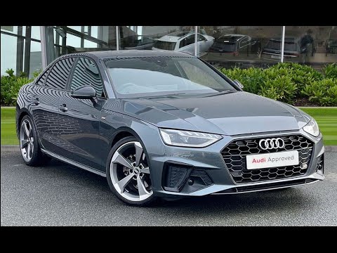 2021 Audi A4 Saloon Black Edition 35 TDI 163 PS S tronic | Stoke Audi