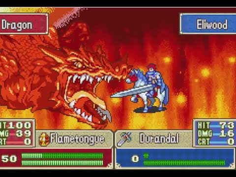 FE7 All Gaiden Chapters (Hard Mode), Part 66 - Endgame, Fire Dragon