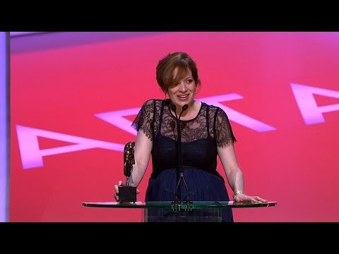 Katherine Parkinson wins a BAFTA - The British Academy Television Awards 2014 - BBC