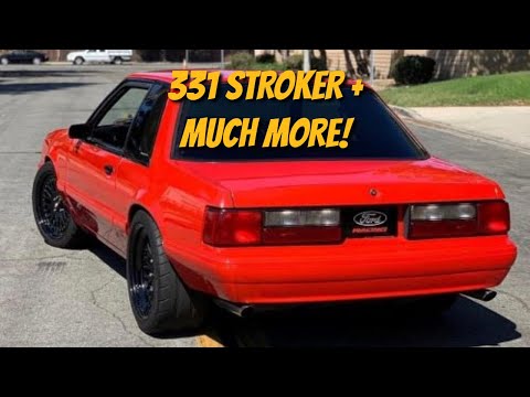 1993 5.0L Foxbody Mustang LX | 331 Stroker Engine