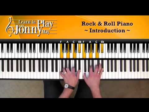 1950's Rock & Roll Piano - Lesson Demo by Jonny May