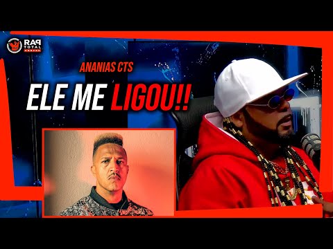 ANANIAS CTS - O SEU SUCESSO NACIONAL, como começou? - RAP TOTAL CORTES