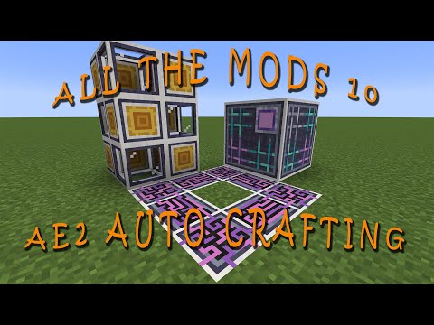 Its time for Autocrafting using AE2 - All The Mods 10 - Minecraft S3E13