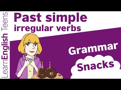 Grammar Revision - Past Simple Irregular Verbs