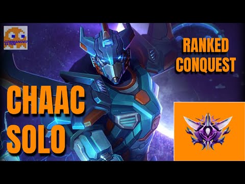 PICK CHAAC FOR FREE LANE CONTROL! HE'S SUCH A BULLY | Chaac Solo - SMITE Ranked Conquest