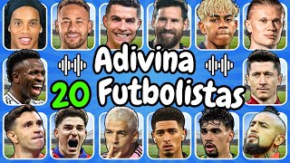 Adivina 20 FUTBOLISTAS Por La CELEBRACIÓN😱❤️Ronaldo❤️Lamine😎Messi💙Mbappé⚽Celebraciones De Fútbol🎶
