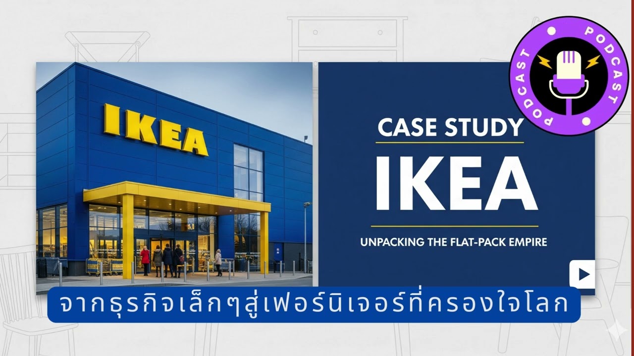 กรณีศึกษา IKEA – จากธุรกิจเล็ก ๆ สู่เฟอร์นิเจอร์ที่ครองใจโลก