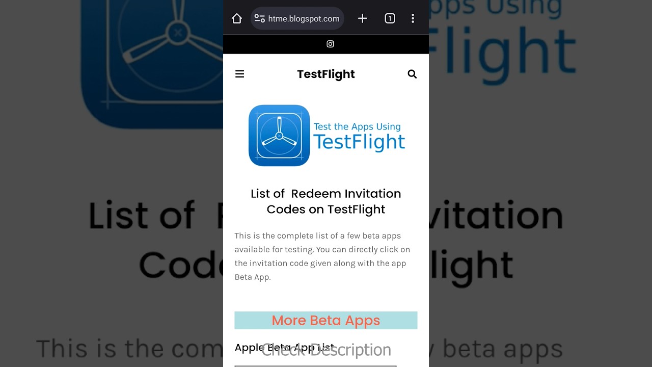 TestFlight invitation code List | 500+ TestFlight codes #testflight # shorts
