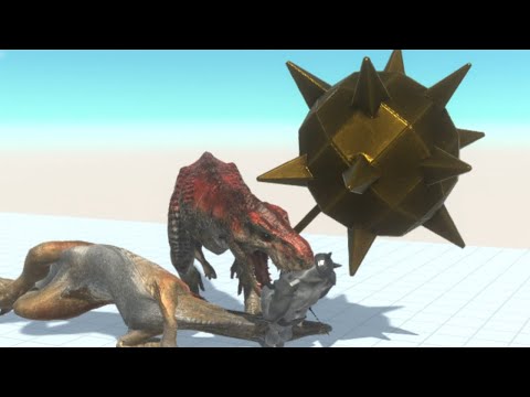 GOD SHATERILLA BIG MACE DEATHRUN - Animal Revolt Battle Simulator