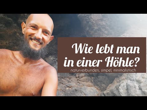 Leben in Höhlen am Strand | Minimalistischer Aussteiger