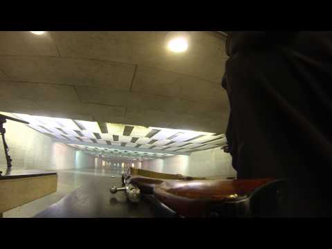 Rapid fire AR-15 at the range