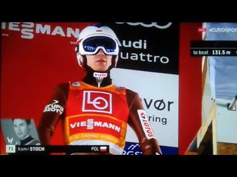 Kamil Stoch 131m Oslo 2018 Wygrana w Kwalifikacjach RAW AIR