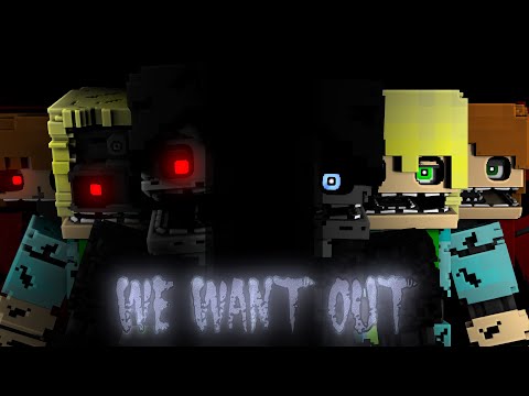 WE WANT OUT (fnaf/minecraft animation) [Song by:DAGames]
