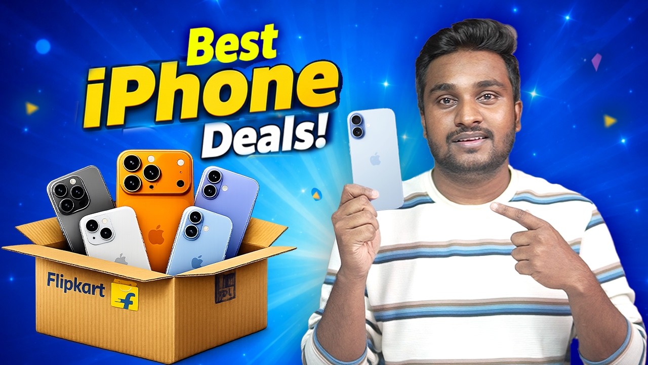 Flipkart GOAT Sale🔥Don't Miss These iPhone Deals! 💙