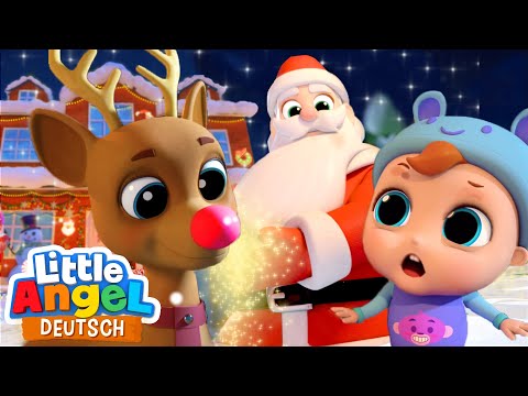 Morgen kommt der Weihnachtsmann | Jingle Bells | Little Angel Deutsch - Kinderlieder