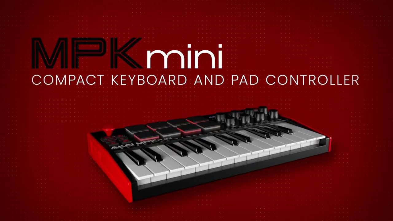 Akai Contrôleur clavier MPK Mini MK3 White