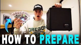 HOW TO PREPARE FOR SPORTS CARD SHOWS!