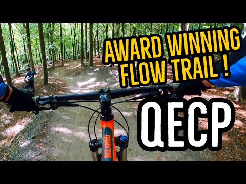 Riding QECP's Award Winning Blue Flow Trail - (Queen Elizabeth Country Park)