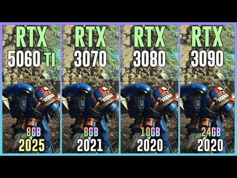 RTX 5060 Ti vs RTX 3070 vs RTX 3080 vs RTX 3090 - Test In 20 Games | 1080p | 1440p | 4K