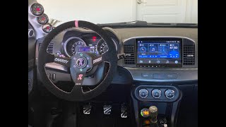 Sygav Android 10.0 Headunit Installation Guide - Mitsubishi Evo X