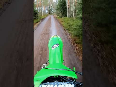 Kawasaki KX250F Wheelie (GoPro) #shorts