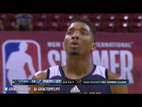 Donovan Mitchell 2017 Summer League Offense & Defense Highlights   Utah Jazz Debut!