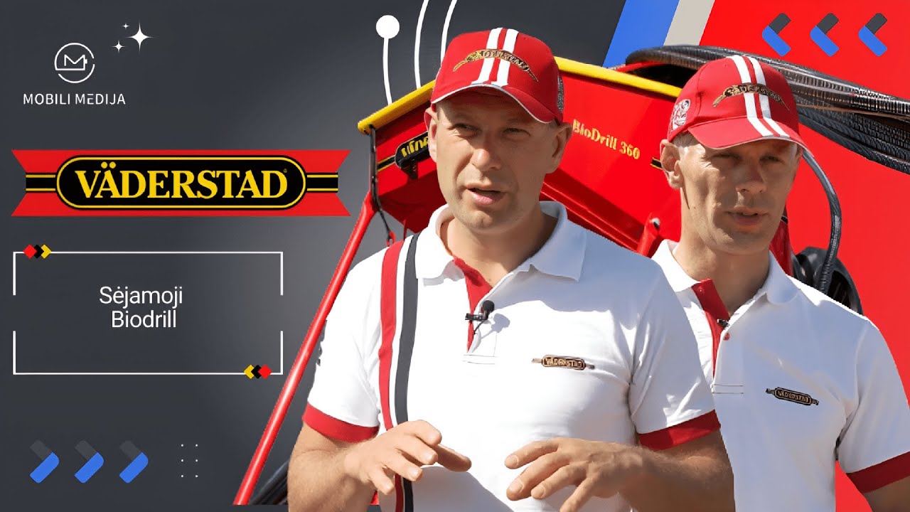 Vaderstad - 1M2 - Mikro, Sėjamoji Biodrill