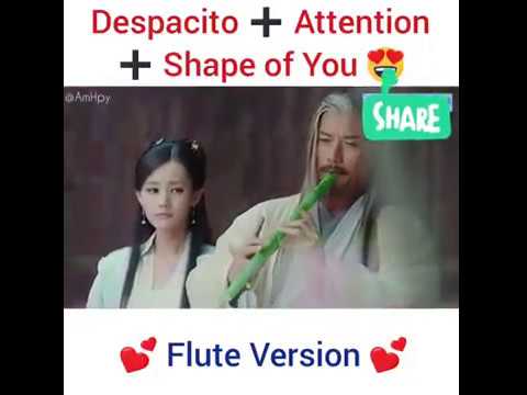 Despacito + Attention + Shape of You - Flute version