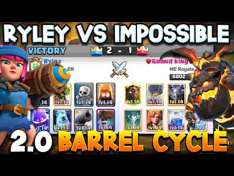 FASTEST LOGBAIT DECK IN CLASH ROYALE AT TOP LADDER - Clash Royale