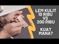 Lem Putih Water Based Untuk Kulit Project Leathercraft Perkulitanduniawi