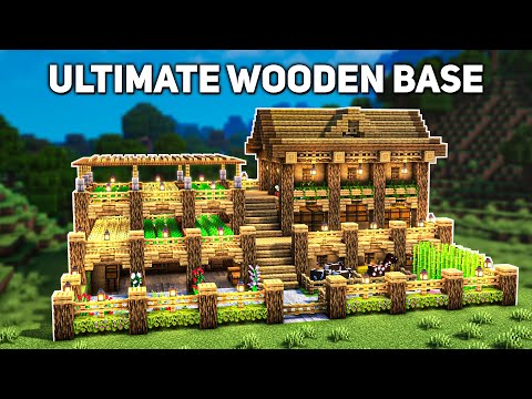 Minecraft: Ultimate Wooden House Tutorial (how to build 1.19)