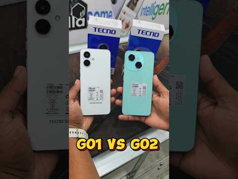 Tecno Spark Go1 VS Go2