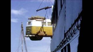 preview picture of video 'sexy VW Bus T1 Super 8 Movie 1971 auf HD Film kopiert hippie girls'