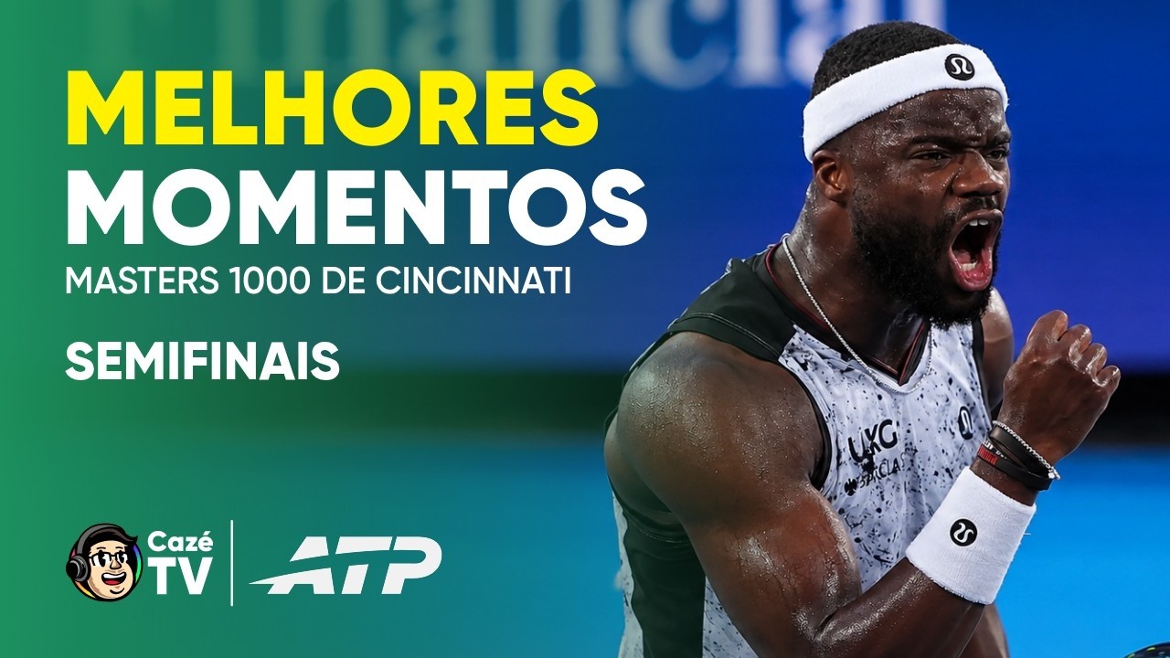 FILS BATE COBOLLI, TIAFOE VENCE NAKASHIMA! | SEMIFINAIS | MASTERS 1000 DE CINCINNATI