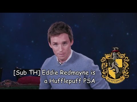 [Sub TH] Eddie Redmayne is a Hufflepuff PSA by After Hours, MTV