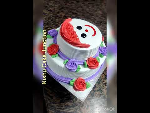 Doll cake design
