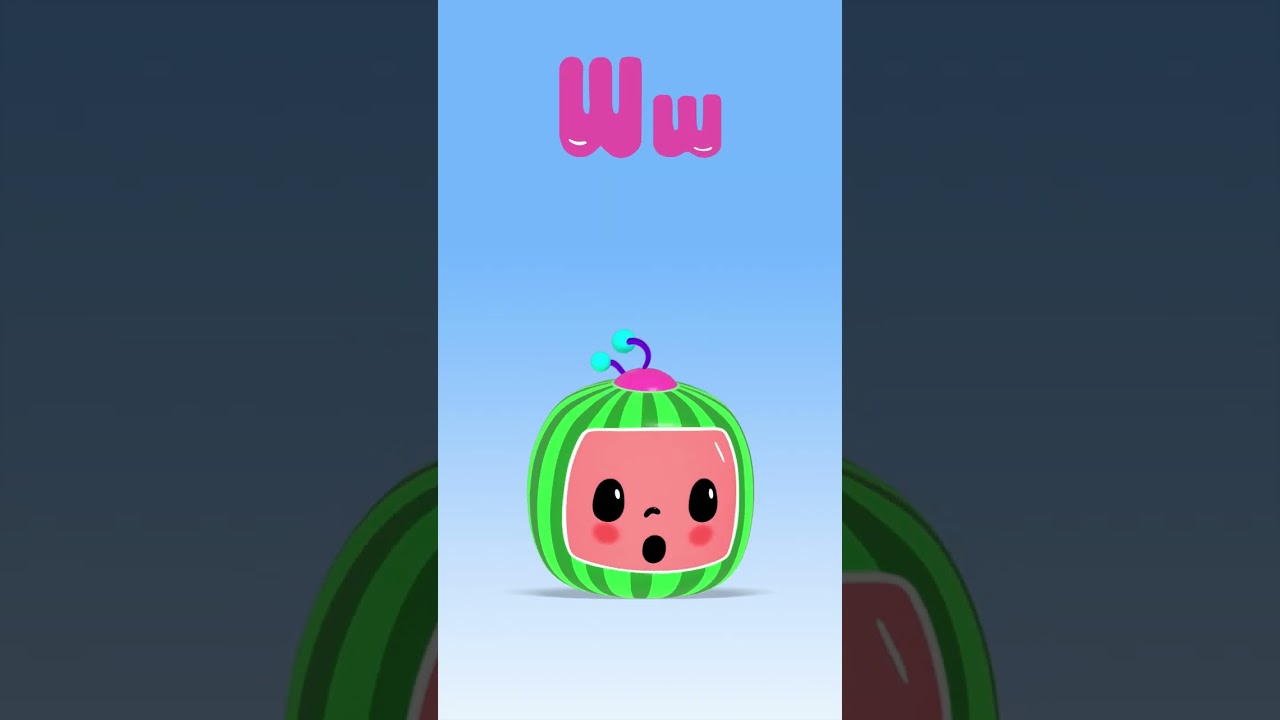 W is for Wind 💨🔠 Learn ABC! #shorts #cocomelon