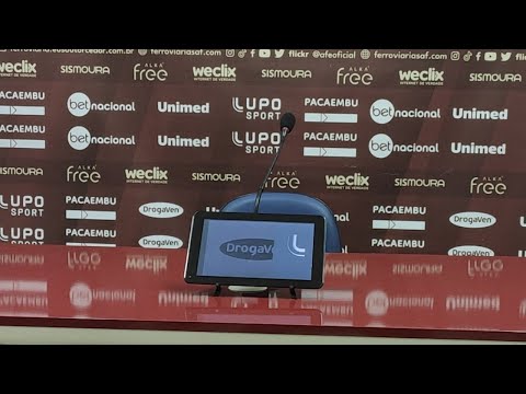 Coletiva ao vivo com o técnico Alexandre Lopes - AFE X MAR - 15/07/2023!