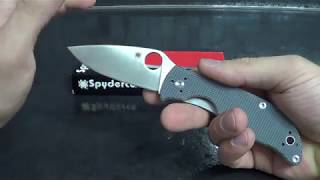 Spyderco Polestar (C220GPGY) - відео 1