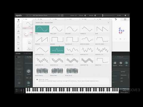 The Basic Operation & Parts of KORG opsix native