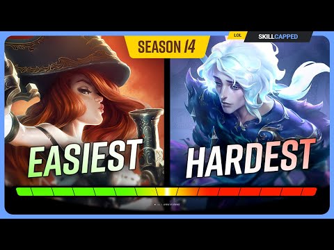 Ranking EVERY CHAMPION from EASIEST to HARDEST for Season 14 - League of Legends