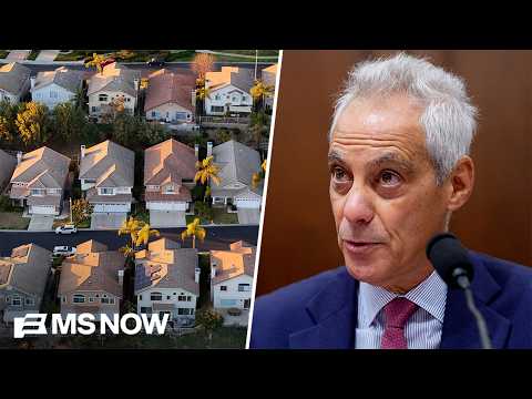 Rahm Emanuel: ‘Lack of affordability is the end of the American dream’
